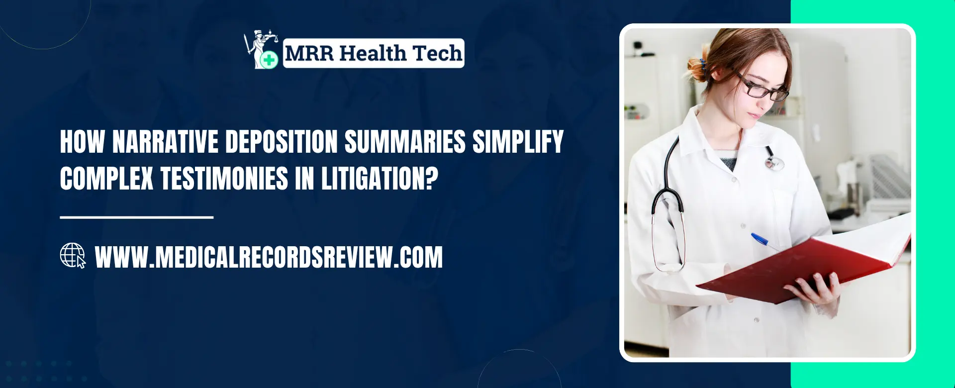 Narrative Deposition Summaries Simplify Complex Testimonies