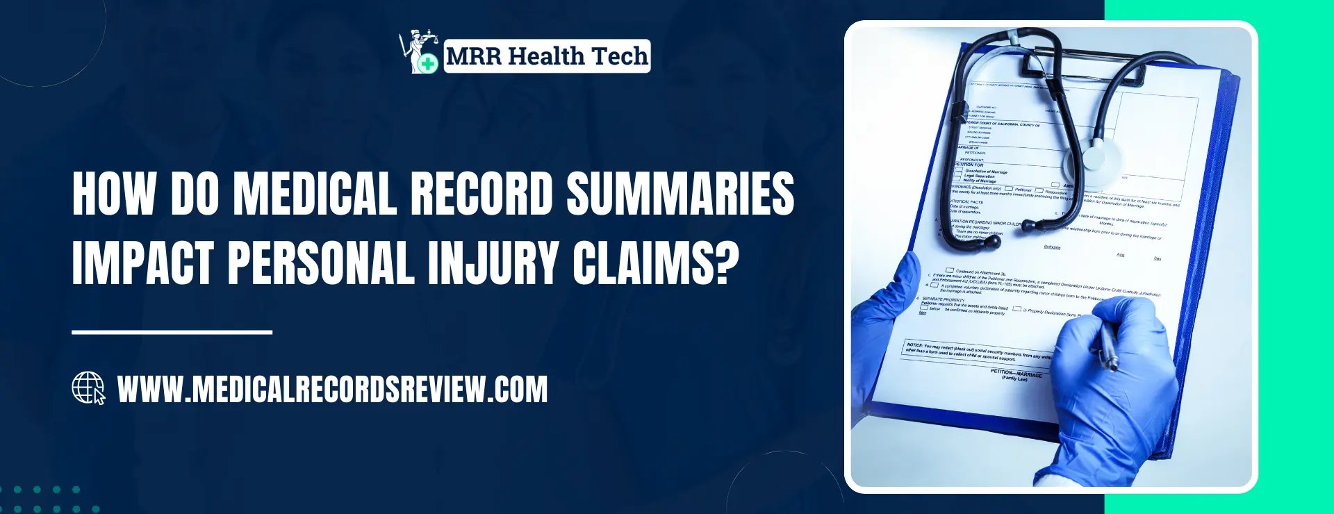 How do Medical Record Summaries Impact Personal Injury Claims?