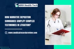 Narrative Deposition Summaries Simplify Complex Testimonies