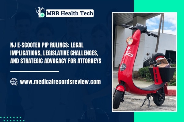 NJ E-Scooter PIP Rulings: Legal Implications, Legislative Challenges, and Strategic Advocacy for Attorneys