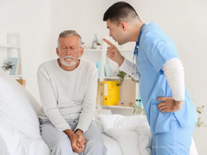 Case study on nursing home abuse highlighting medical malpractice, neglect, and patient rights violations